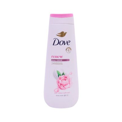 DOVE BODY WASH RENEW PEONY & ROSE OIL 591 ML