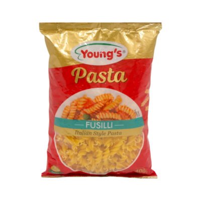 YOUNGS FUSILLI MACARONI PH 400 GM
