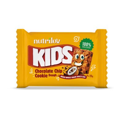 NUTRILOV KIDS CHOCOLATE CHIP COOKIE DOUGH 20G BAR