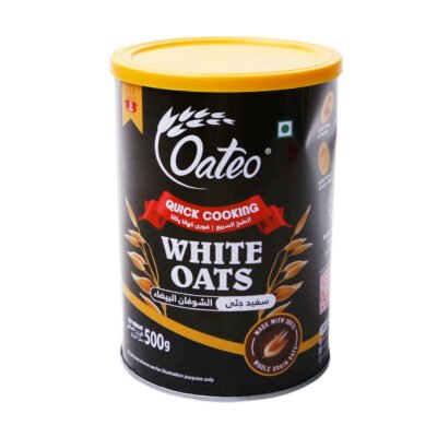 OATEO WHITE OATS TIN FOOD 400 GM
