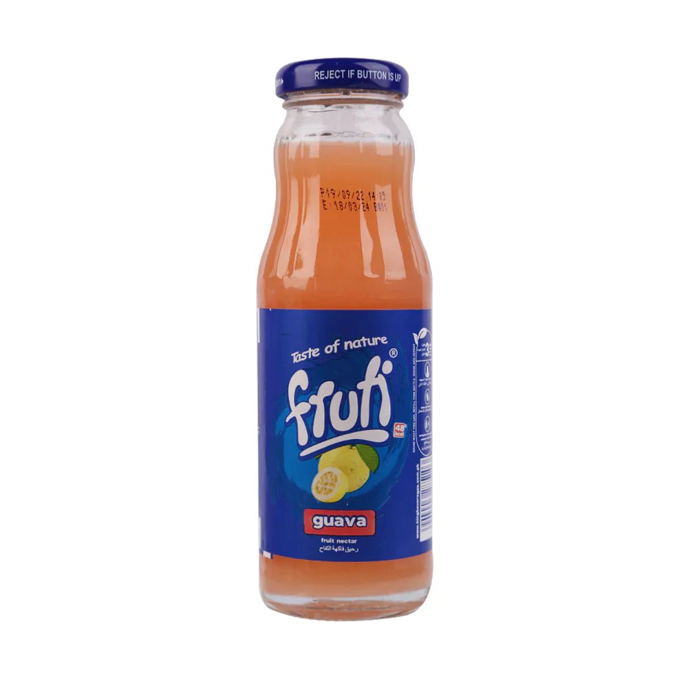 FRUTI GUAVA JUICE GLASS BOTTLE 200 ML