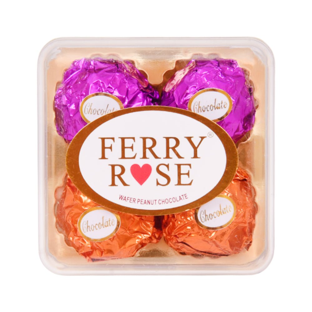 FERRY ROSE CHOCOLATE SQUARE SHAPE T-4 50 GM