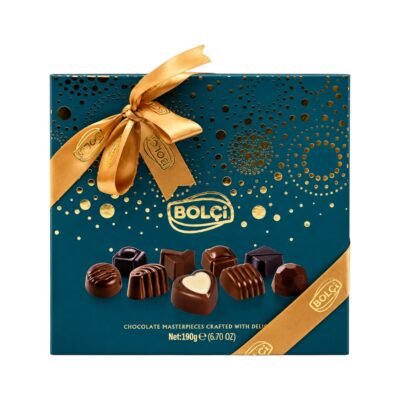 BOLCI ORIENT GREEN CHOCOLATE MATERPIECES CRAFTED WITH DELICA