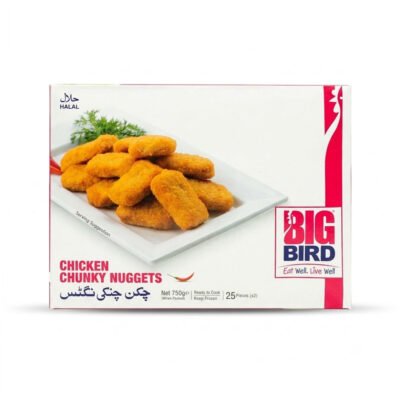BIG BIRD CHUNKY CHICKEN NUGGETS 750 GM