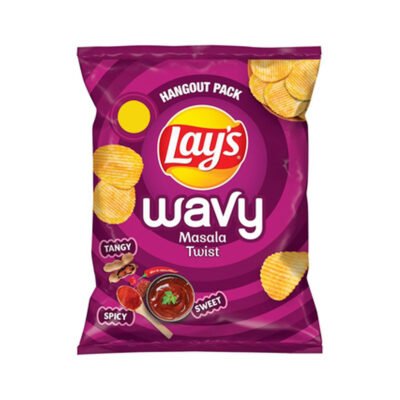 LAYS WAVY MASALA TWIST 45GM