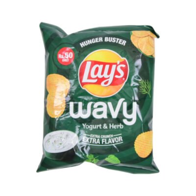 LAYS WAVY YOGURT & HERB 30GM