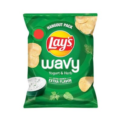 LAYS WAVY YOGURT & HERB 45GM