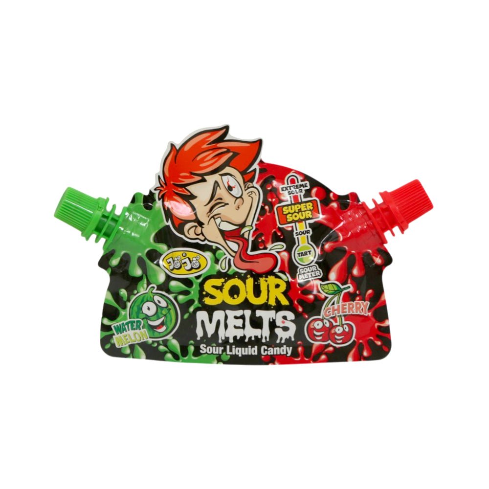 SOUR MELTS SOUR LIQUID CANDY WATER MELON+CHERRY