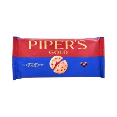 PIPERS GOLD BISCUIT MOLTEN CHOCOLATE CHIP HALF ROLL 46.8 GM