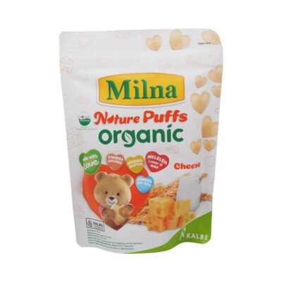 MILNA NATURE PUFFS ORGANIC CHEESE 15 GM