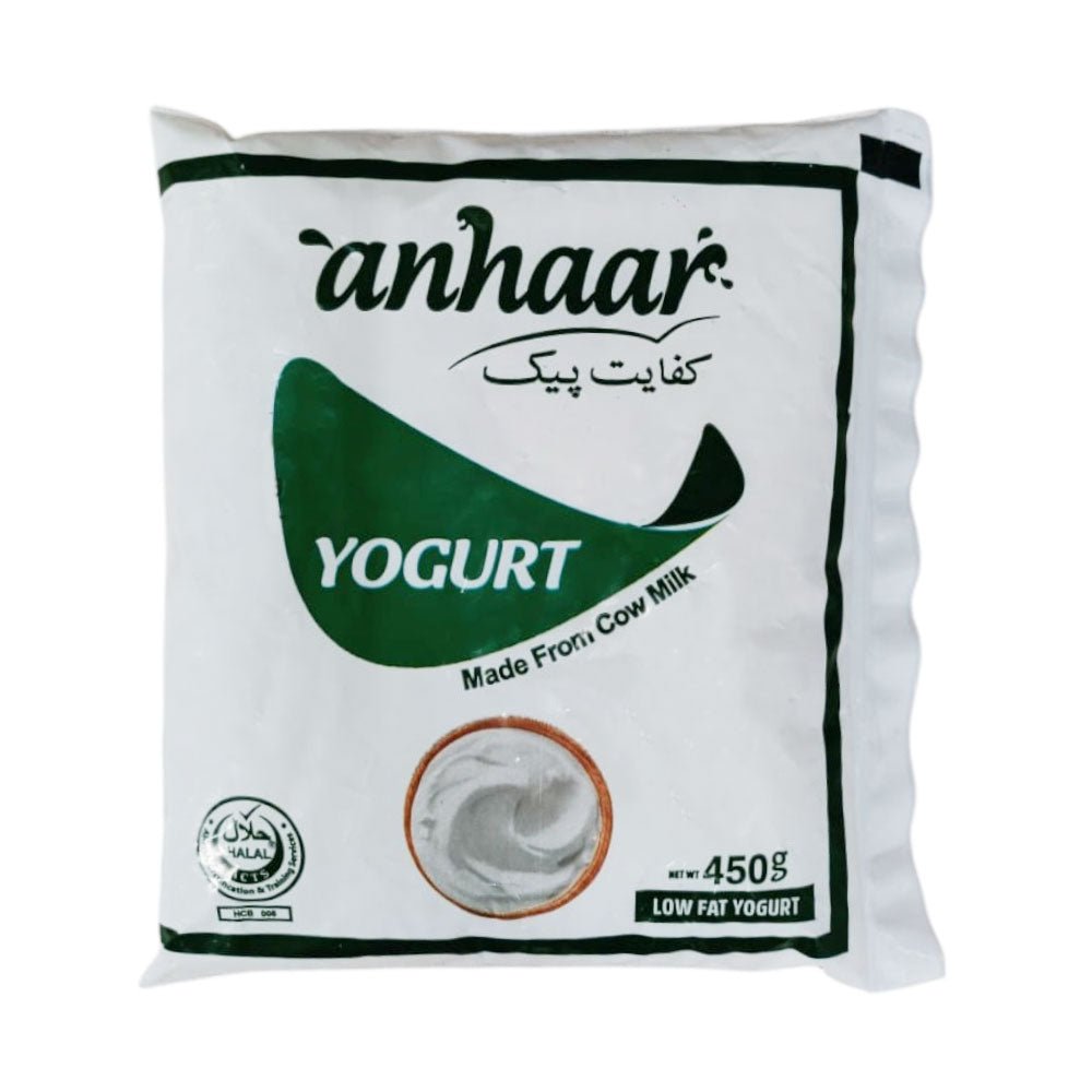ANHAAR YOGURT PLAIN KAFAYAT 450 GM