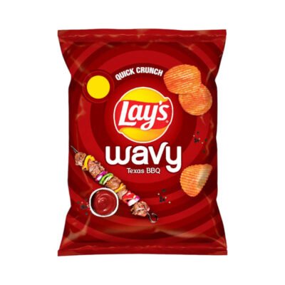 LAYS WAVY TEXAS BBQ 18 GM