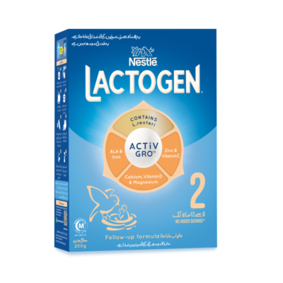 NESTLE LACTOGEN 2 MILK POWDER 200 GM BASIC