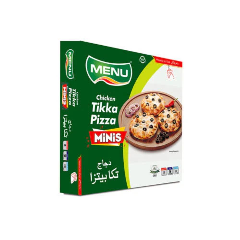 MENU CHICKEN TIKKA PIZZA MINIS 800GM
