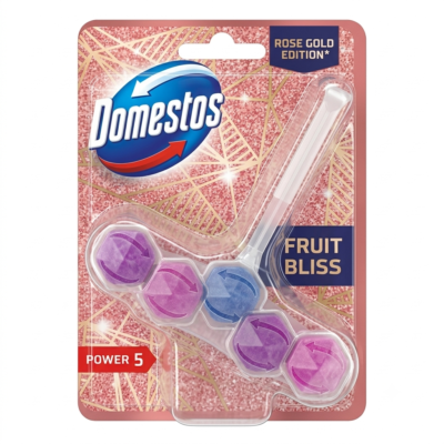 DOMESTOS TOILET FRESHNERS FRUIT BLISS 5 POWER 50G