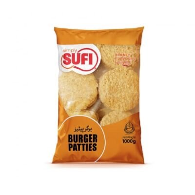 SUFI CHICKEN BURGER PATTY POLYPACK 1 KG
