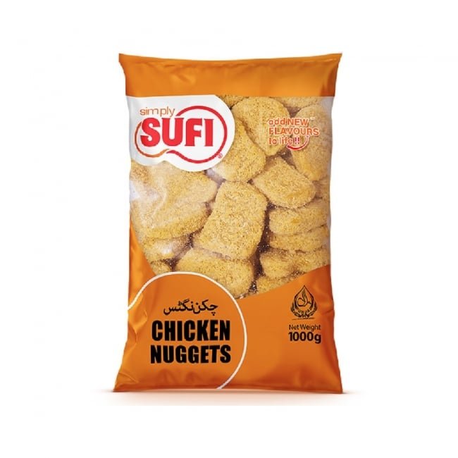 SUFI CHICKEN NUGGETS POLYPACK 1 KG
